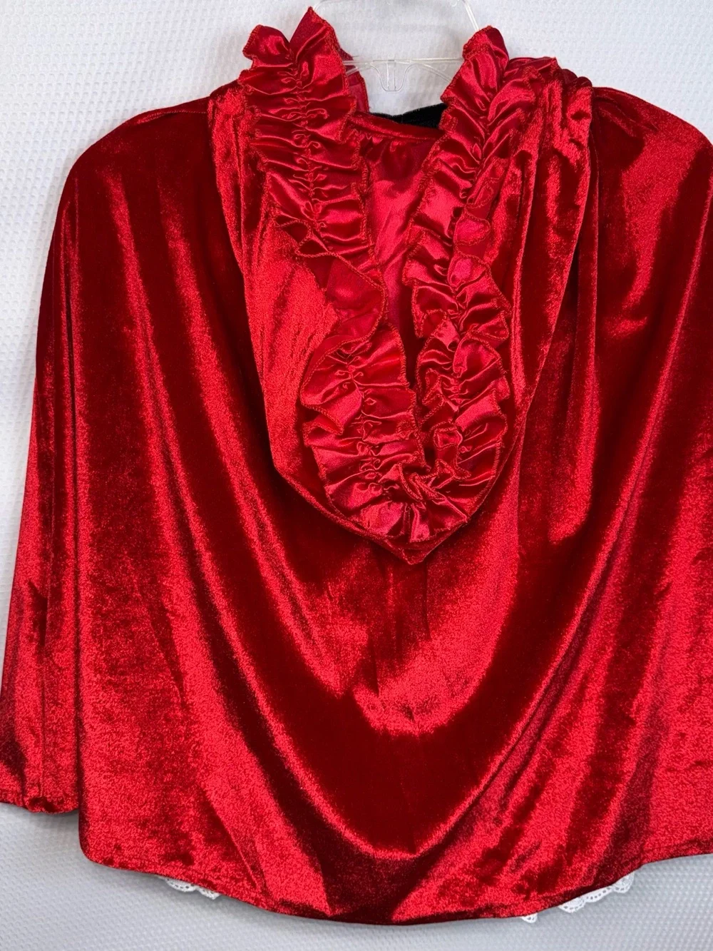 What a Character Little Red Riding Hood Costume Girls XS 4 Dress & Cape